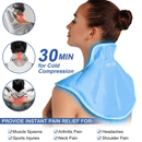 REVIX Ice Pack for Neck Pain Relief Ice Bag for Cold Compress