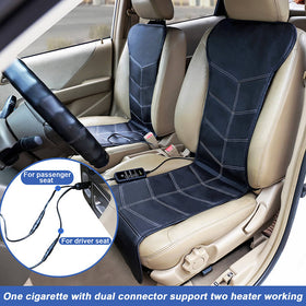 Revix Heated Car Seat Covers Universal Car Seat Heater, Heated Pad for Car with Auto Shut Off and Smart Safety Protection