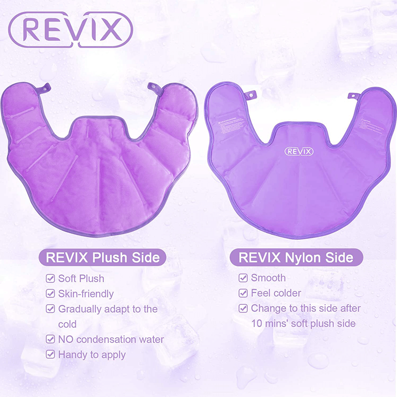 REVIX Ice Pack for Neck Pain Relief Ice Bag for Cold Compress