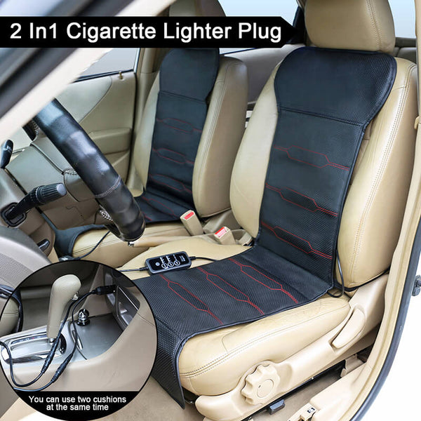 Relief Expert Car Seat Heater Warmer, Heated Seat Cover with Auto Shut Off, Smart Safety Protection, Universal Fit