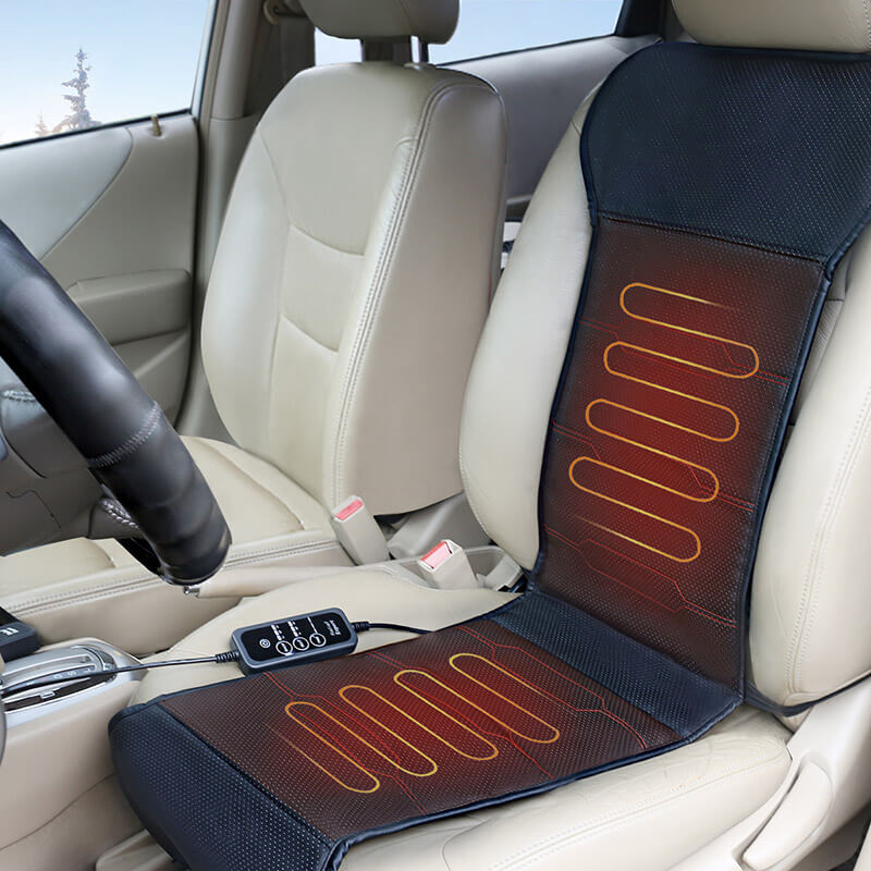 Revix Heated Car Seat Covers Universal Car Seat Heater, Heated Pad for
