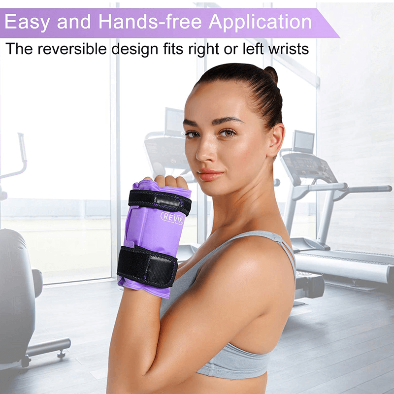 REVIX Wrist Ice Pack Wrap for Instant Hand Pain Relief