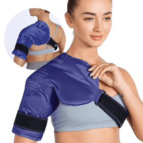 REVIX Shoulder Ice Pack Rotator Cuff Cold Therapy, Ice Packs Shoulder Wraps for Pain Relief